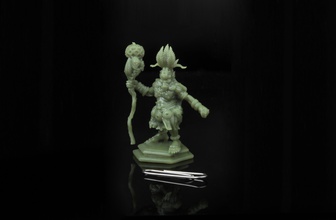 şaman ork pinshape yarışma karakter modelleme dlp sla watmachine ordularını warhammer 40k warhamm Minyatürler 3d print model - Mito3D