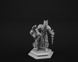 múmia pinshape personagem modelagem concurso warhammer 40k maldição 32mm 28mm fantasia 3d print model - Mito3D