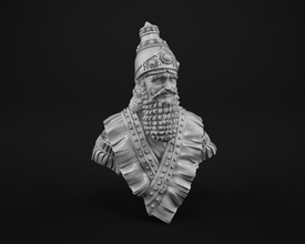 noble assyrian pinshape character-modeling-contest 3d print model - Mito3D