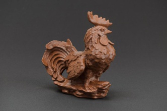 garden rooster pinshape 3d-design 3d print model - Mito3D