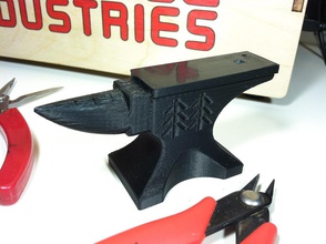 blacksmith's anvil pinshape 3d-design 3d print model - Mito3D