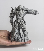 Ork warlord pinshape Charakter modelling contest 3d print model - Mito3D