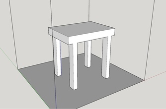Tabelle pinshape homeidea 3d print model - Mito3D