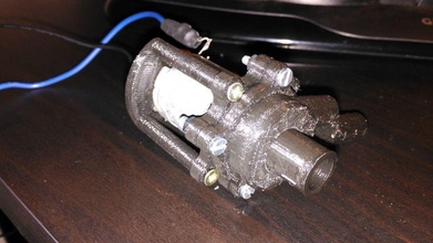 centrifugal water pump 25mm shaft motors pinshape 3d-design 3d print model - Mito3D