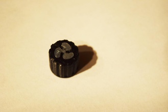 potenciômetro botão ajuste 6mm eixo pinshape 3d design 3d print model - Mito3D