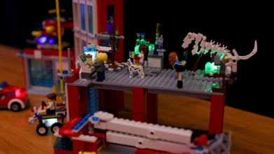 lego led ladrillos pinshape city 3d print model - Mito3D