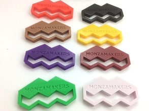 monzamakers Schlüsselanhänger pinshape 3d design 3d print model - Mito3D
