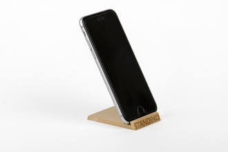 standino smartphone Halter pinshape Kabel Handy Fall Zelle Inhaber iphone stand 3d print model - Mito3D
