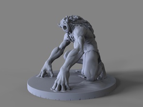 soulcatcher pinshape faceless character-modeling-contest fantasy 3d print model - Mito3D