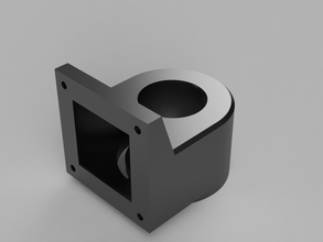 design 40mm ventoinha máquina pinshape personagem modelagem concurso fã duto suporte ventilador 3d print model - Mito3D