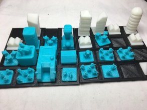 wild spaces base builder game- pgrc forces beta 01 pinshape army tabletop-game board game 3d print model - Mito3D
