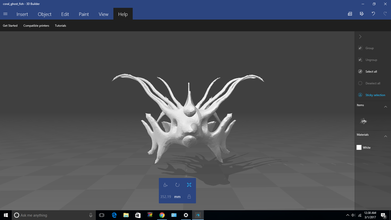 carbone fantasma pesce leone pinshape carattere modellazione concorso animali ghost alien futuristico creativo 3d print model - Mito3D