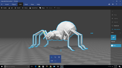 massive spider pinshape Charakter modelling contest Tier Tiere Riese 3d print model - Mito3D