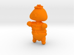 ernie bert sesame street cookie monster pinshape sculptris 3d print model - Mito3D