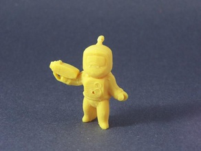 astroman pinshape action alien astronaut fiction figure figurine future game gaming rainbow indie logo miniature model platformer playset retro science scifi space starquail toy video xbox 3d print model - Mito3D