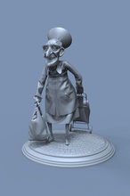 em lia pinshape Charakter modelling contest 3d print model - Mito3D