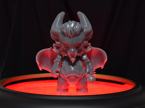 aby blood lord pinshape character-modeling-contest 3d print model - Mito3D