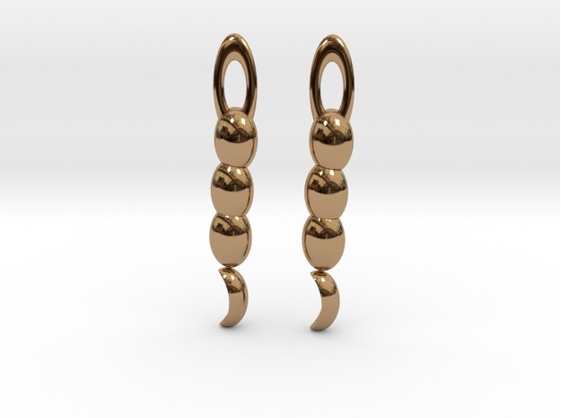 sailor moon earrings pinshape themooon themoon sailormoon jewelry jewellery jewelery earring cosplay 3D print model - Mito3D