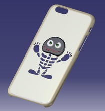 iphone 6s skeletor caso pinshape 3d print model - Mito3D