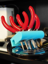 plier holder pinshape lamp pliers 3d print model - Mito3D