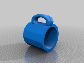 hex pinshape tazas copa café 3d print model - Mito3D