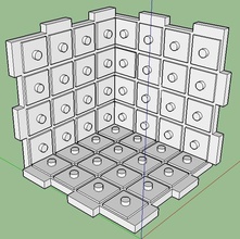 3d modular ajedrez pinshape Diseño 3d print model - Mito3D