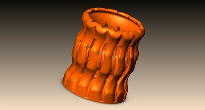 vase 200 pinshape roboguts r2pv1com wperko solidworksmagi cup 3d print model - Mito3D