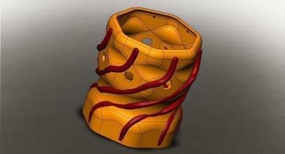 vase 203 pinshape animatronics robot art wperko solidworksmagi r2pv1com 3d print model - Mito3D