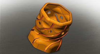 vase 204 pinshape robot r2pv1com solidworksmagi wperko art 3d print model - Mito3D