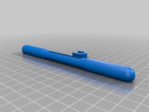 clé pans poignée pinshape personnalisé 3d print model - Mito3D