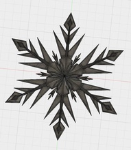 snowflake pinshape 3d-design 3d print model - Mito3D