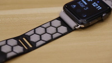 apple watch band ninjaflex pinshape esnek filament izle wearables bileklik adafruit 3d print model - Mito3D