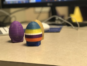 huevo prueba caída pinshape sólidos drop 3d print model - Mito3D