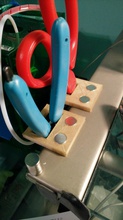 magnétique outil bureau titulaire pinshape makergeeks porte l'aimant 3d print model - Mito3D