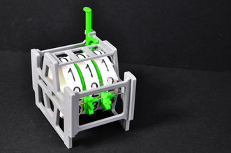 mechanical counter pinshape mechanicalmachine 3d print model - Mito3D