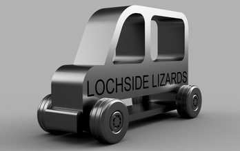 lochside Eidechsen Schule bus pinshape Auto 3d print model - Mito3D