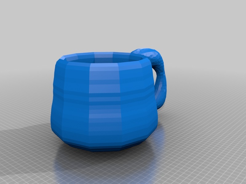 copa pinshape tazas 3D print model - Mito3D