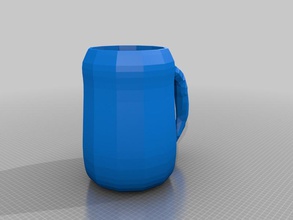 grande tasse pinshape tasses coupe 3d print model - Mito3D