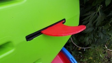 stand paddle fin pinshape 3d-design 3d print model - Mito3D
