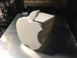 apple hitch cover pinshape 3d design 3d print model - Mito3D