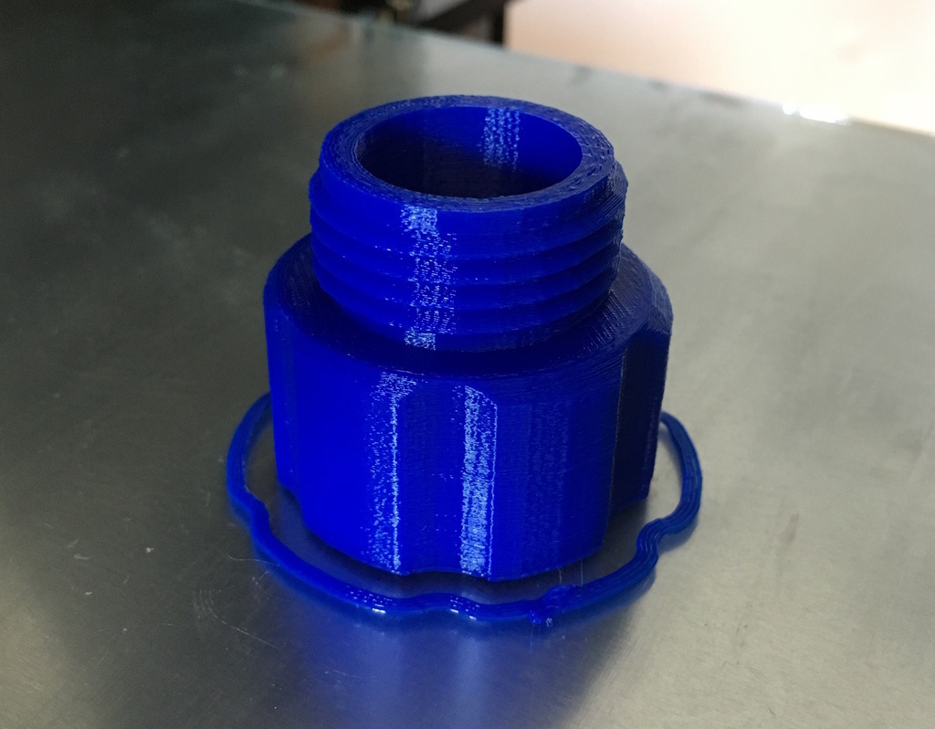 3D Printed Dyson to Shop-Vac (40mm Hose) Vacuum Adapter by nli-leger