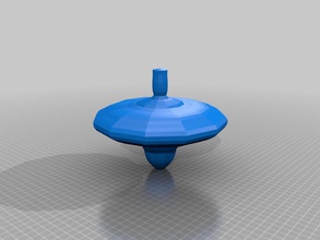 filatura pinshape i giocattoli giocattolo cime spinning top giochi gioco 3d print model - Mito3D