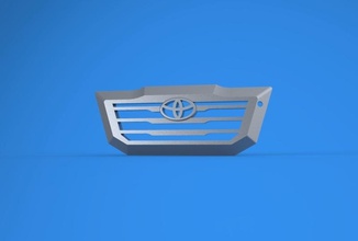 toyota hilux chaveiro pinshape offroad 3d print model - Mito3D