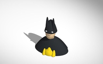 batman buste 3 pinshape Conception 3d 3d print model - Mito3D