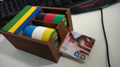 organiz3d tm ihtişam kutusu pinshape Görkem Organizatör masa oyunları Ekle 3d print model - Mito3D