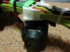 drift Kamera mount sk450 quadcopter pinshape 3d design 3d print model - Mito3D