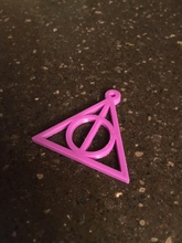 harry potter chaveiro relíquias morte pinshape keychaines 3d print model - Mito3D