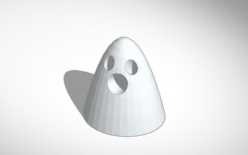 brilhante espírito pinshape spector fantasma brilho escuro brilham fantasmas filamento 3d print model - Mito3D