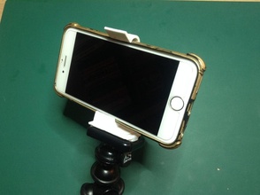 clamp gorillapod iphone6 cover pinshape 3d design 3d print model - Mito3D