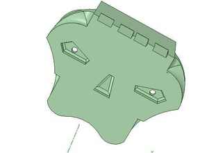 petite tête robot pinshape Conception 3d 3d print model - Mito3D